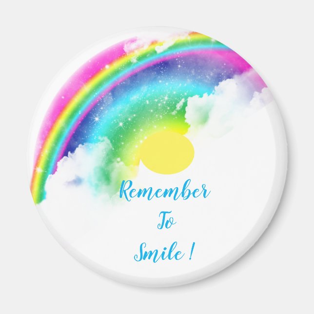 N'Oubliez Pas De Sourire Magnet (Devant)