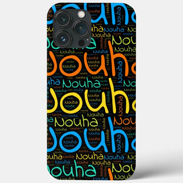 Nouha Case-Mate iPhone Case (Back)