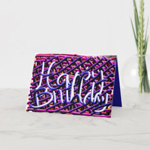 Nouilles Originales Écrire Bonne Carte Anniversair