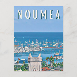 Noumea Photo Vintage Postcard