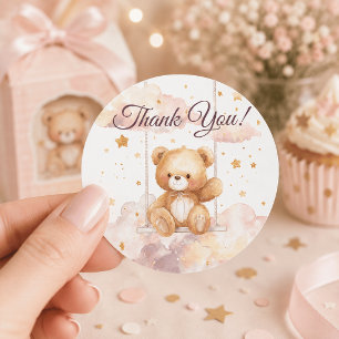 Noun ours en peluche adorable – Autocollant de rem
