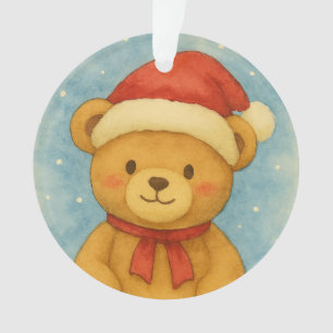 Nounours en peluche de Noël dans un Pays Merveille