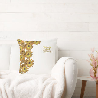 Nourish Your Dreams. Throw Pillow