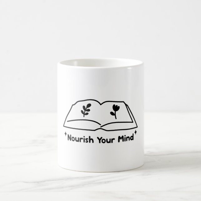 Nourish Your Mind – Self Care Coffee Mug (Center)