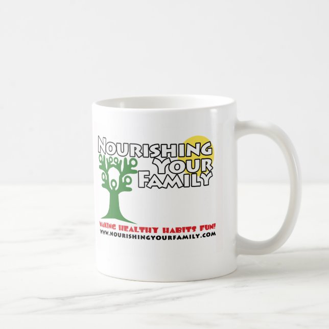 Nourrir votre tasse de logo de famille (Droite)