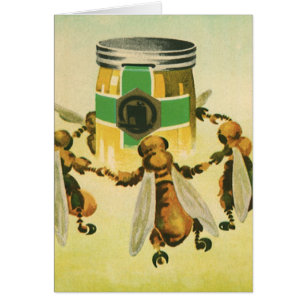 Nourriture vintage, Abeilles de Miel Bio Dancing J