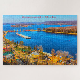 Nous aimons Bellevue Iowa. Puzzle