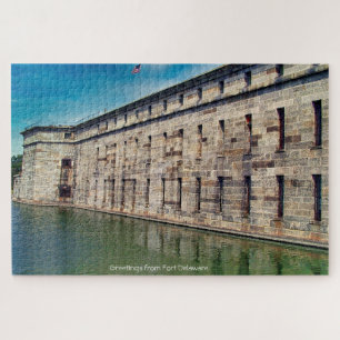Nous Aimons Fort Delaware Jigsaw Puzzle