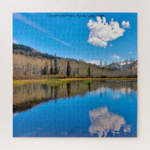 Nous aimons le puzzle d'Alpine Lake Utah