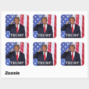 Nous aimons les autocollants Trump
