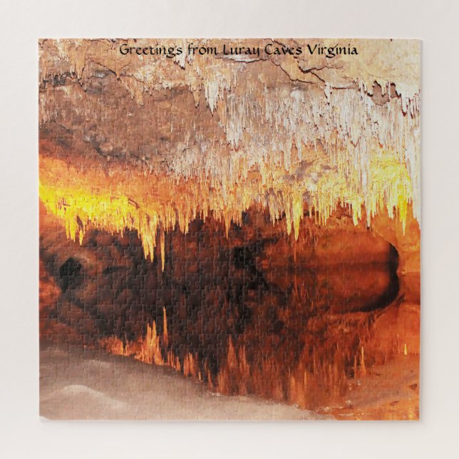 Nous aimons Luray Caves Virginia. Jigsaw Puzzle (Vertical)