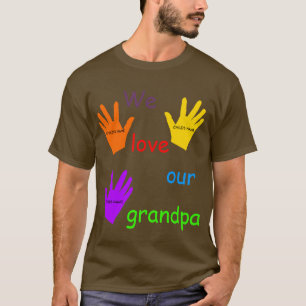 Nous aimons notre T-shirt de grand-papa