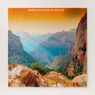 Nous aimons Zion Park Utah Puzzle