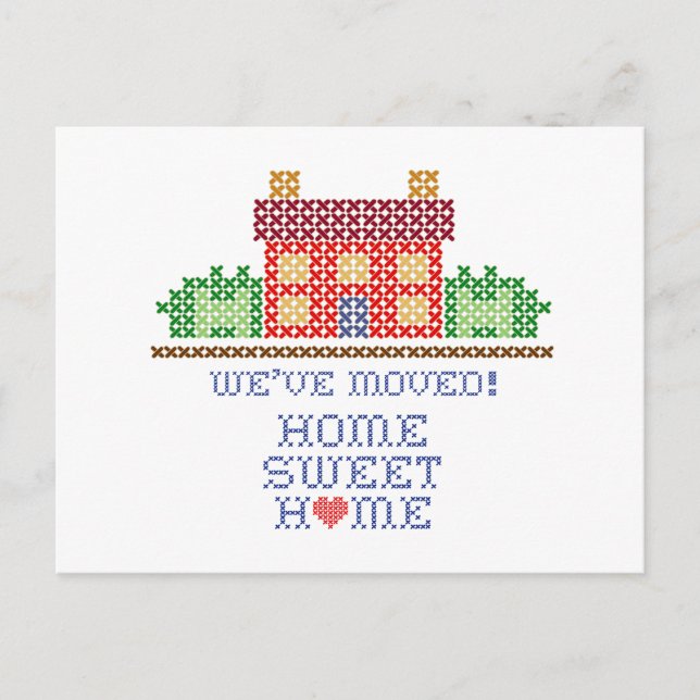 Nous avons bougé ! Carte postale (Devant)