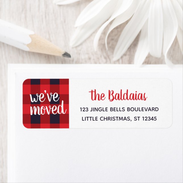 Nous avons déménagé l'adresse de Noël Red Buffalo  (En situation)