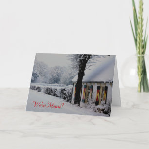 Nous avons déménagé - Nouvelle adresse Carte de No
