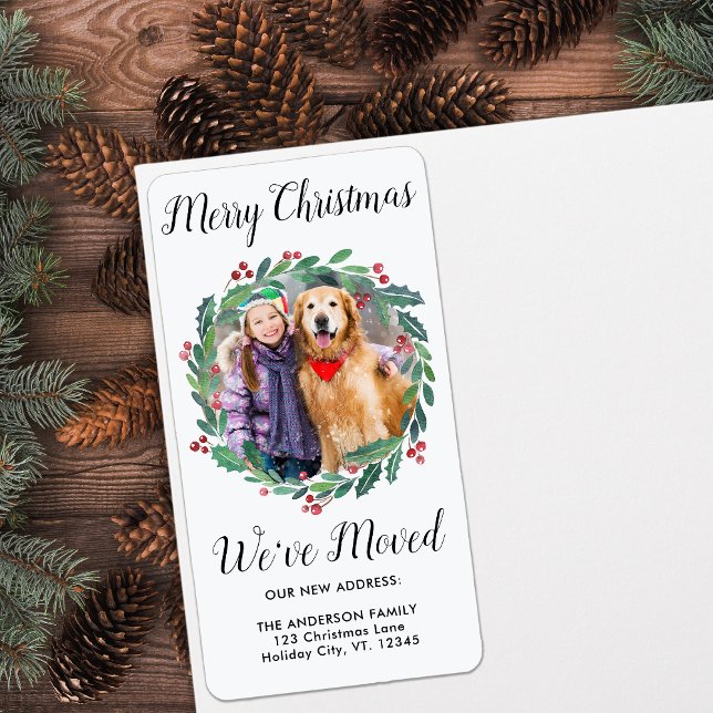 Nous avons déménagé Nouvelle Maison Verdure Wreath (Créateur téléchargé)