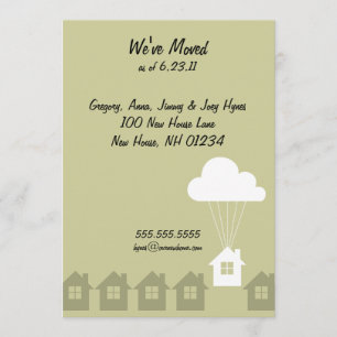 Nous avons déplacé des cartes de faire-part