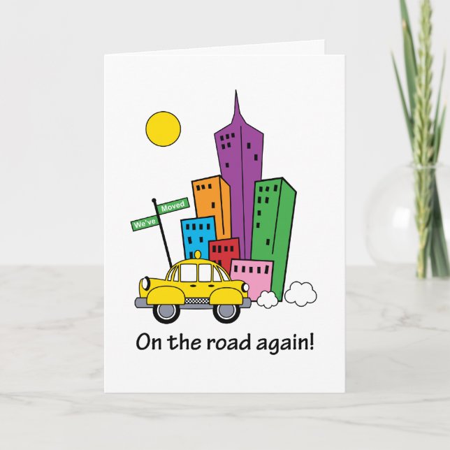 Nous avons déplacé la carte de paysage urbain - (Devant)
