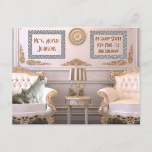 Nous Avons Déplacé L'Adresse Carte Postale Personn