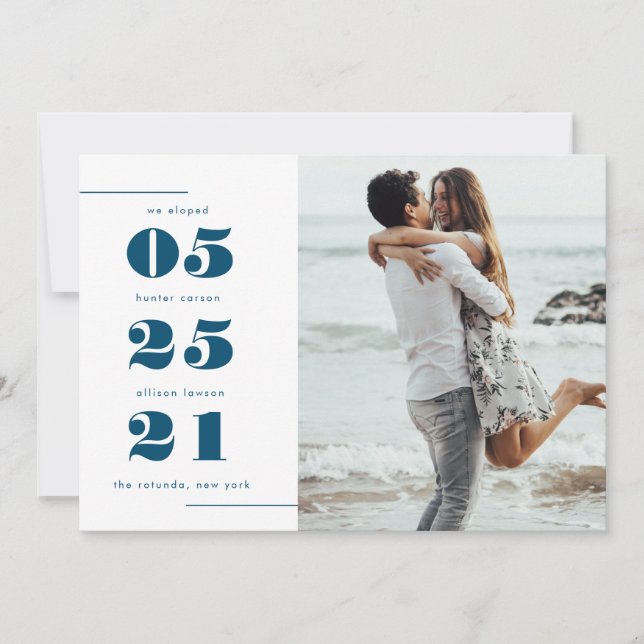 Nous Avons Été | FAIRE-PART (Devant)