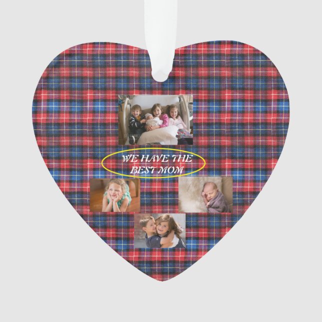 Nous avons la meilleure maman en rouge et bleu pla (devant)