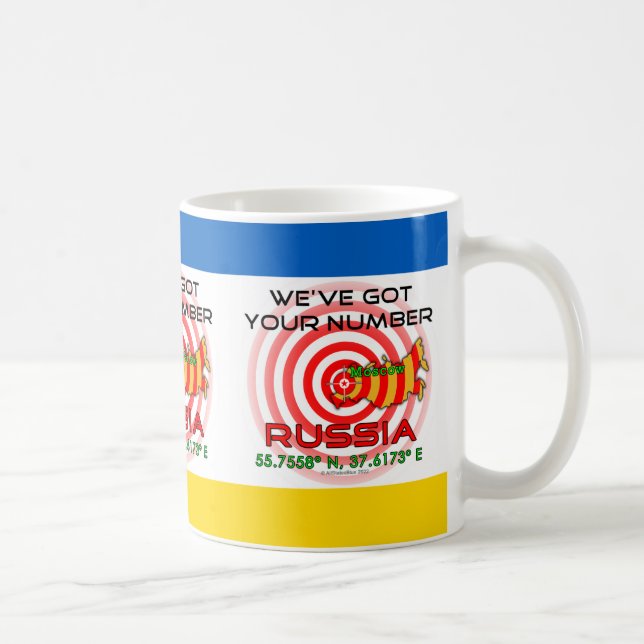 Nous avons votre numéro Russia Mug (Droite)