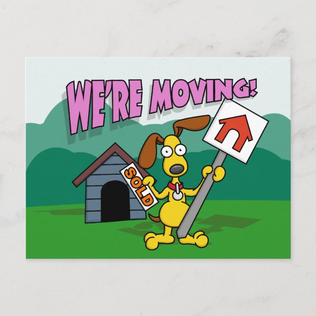 Nous déplaçons des cartes postales (Devant)