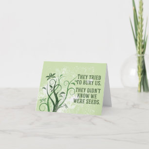 Nous Étions Des Graines Citation Inspirationnelle