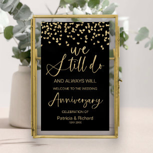 Nous Faisons Encore Mariage Anniversaire Affiche d