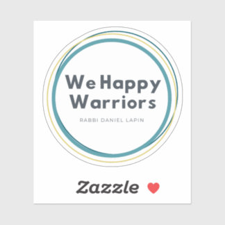 Nous Happy Warriors Sticker