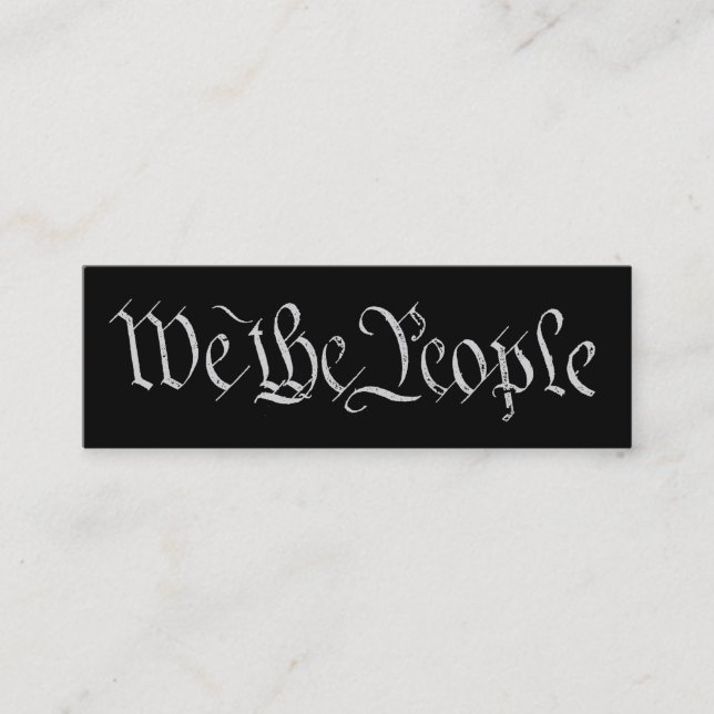 Nous la carte blanche de profil de personnes (Devant)