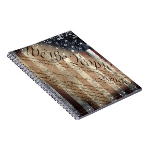 NOUS le carnet INDUSTRIEL VINTAGE de DRAPEAU des