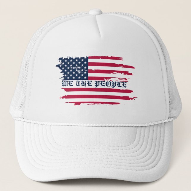 Nous le Casquette de baseball du peuple - Casquett (Devant)