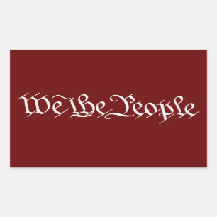 NOUS LE PEUPLE - CONSTITUTION - Stickers patriotiq