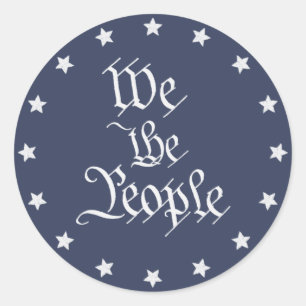 NOUS LE PEUPLE - CONSTITUTION - Stickers patriotiq