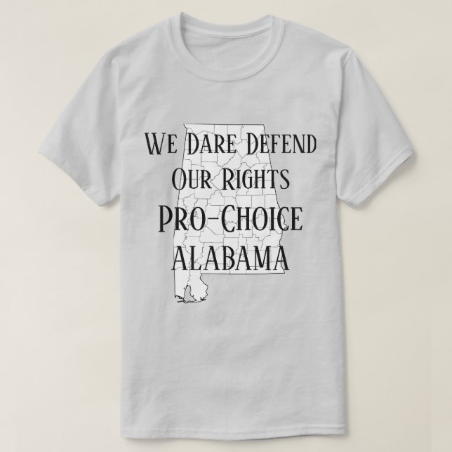 Nous Osons défendre nos droits T-shirt (Design devant)