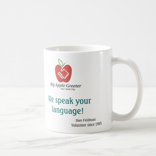 Nous parlons votre tasse de langue (Droite)