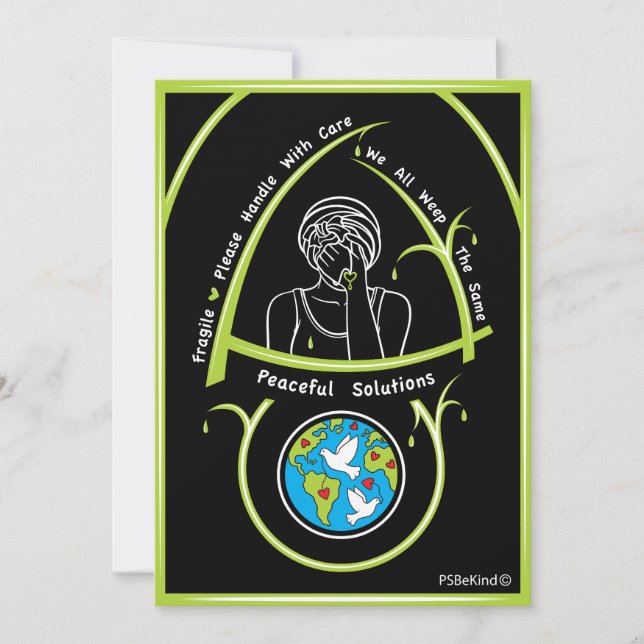 Nous Pesons Tous La Même Carte 2_Plat 5x7" (Devant)