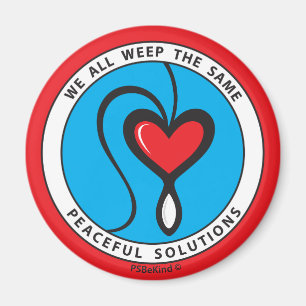 Nous Pleurons Tous Le Même 2_Round Magnet 2.25"