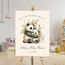 Nous pouvons attendre l'accueil du Baby shower Nou