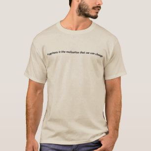 Nous pouvons changer le T-shirt de base masculin