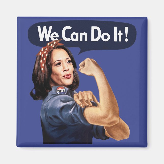 Nous pouvons le faire - Kamala 2024 Magnet (Devant)