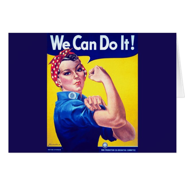 Nous pouvons le faire Rosie le Riveter (Devant horizontal)