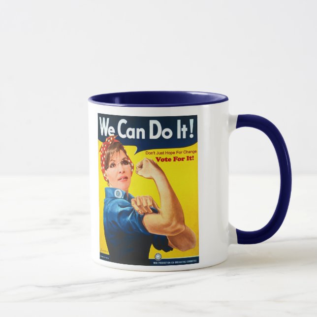 Nous pouvons le faire - tasse de Sarah Palin (Droite)