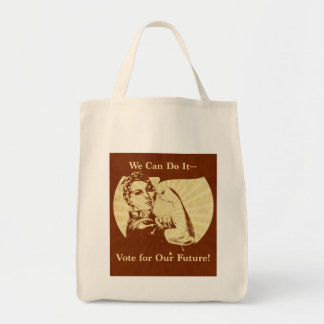 Nous pouvons le faire — Votez pour notre sac d'ali