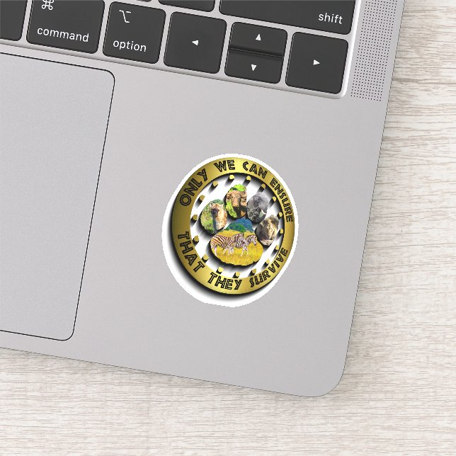 Nous Pouvons Uniquement Sticker Collage Empreinte  (Détail)