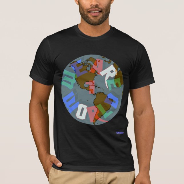 Nous sommes 1 T-shirt mondial (Devant)
