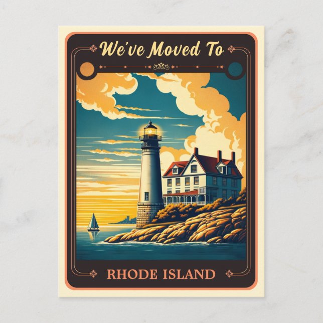 Nous sommes allés à Rhode Island | Carte postale V (Devant)