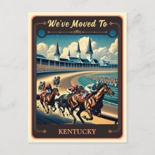 Nous sommes allés au Kentucky Carte postale Vint